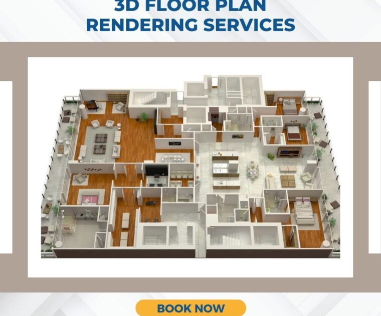 3D Floor Plan Rendering Services In Ahmedabad, Gujarat, India