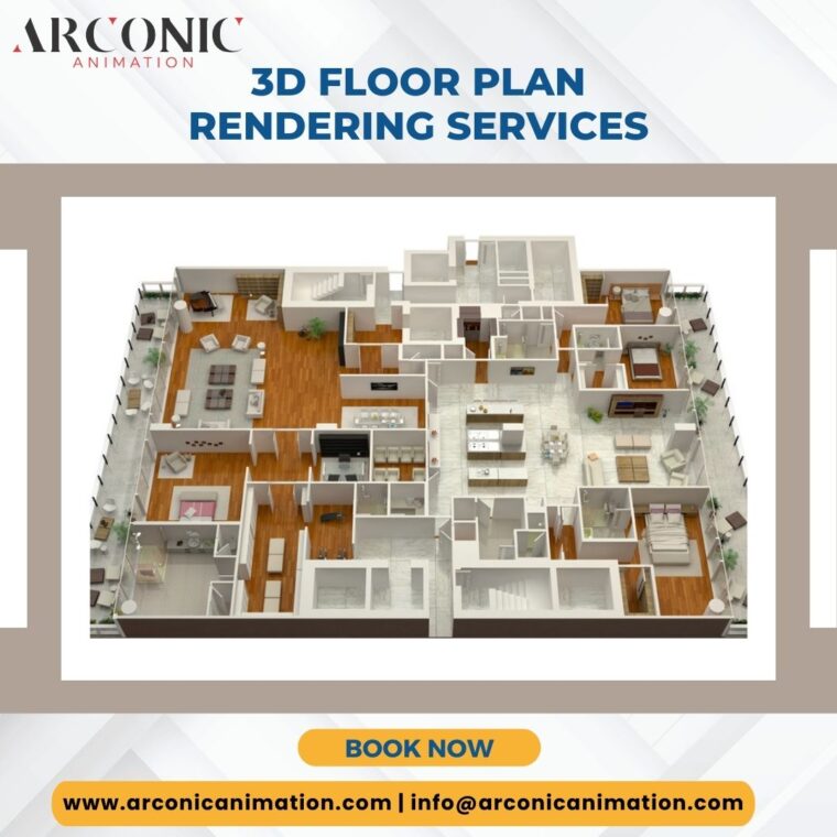 3D Floor Plan Rendering Services In Ahmedabad, Gujarat, India