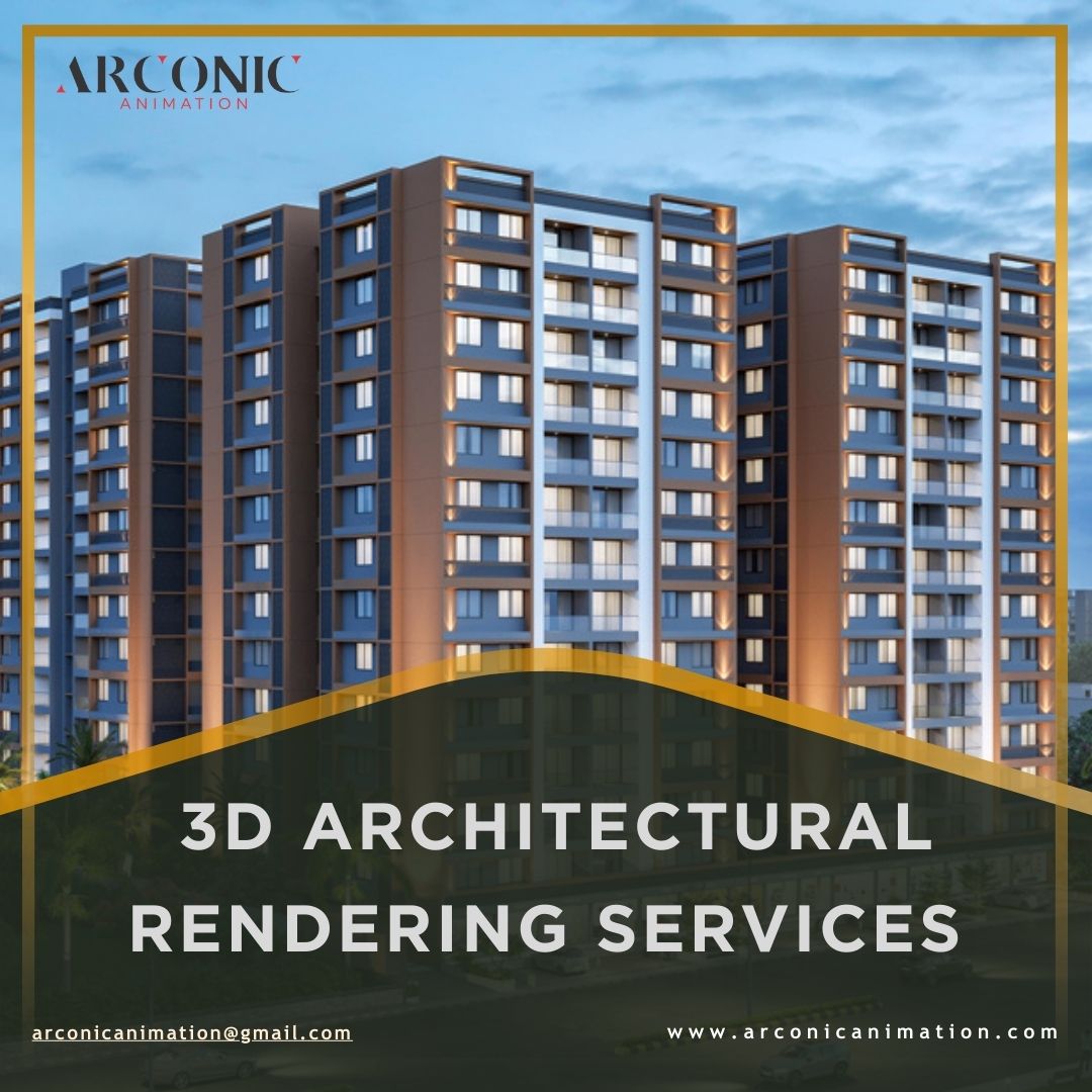 3D Architectural Rendering Services - Arconic Animation